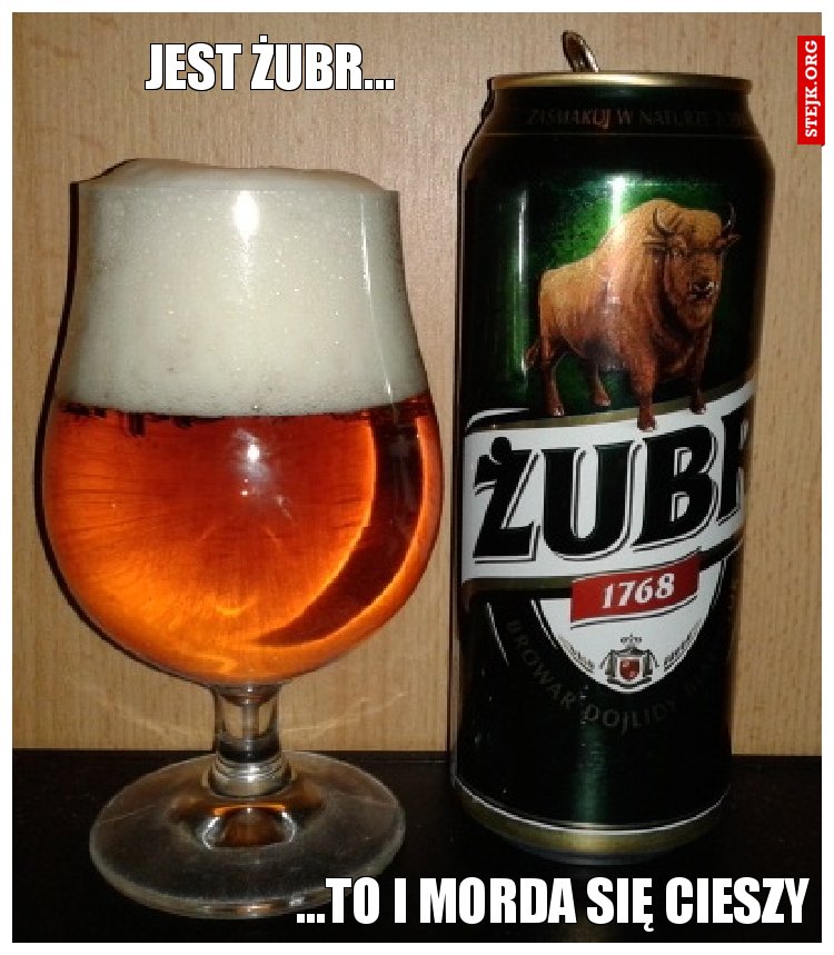 Jest żubr...