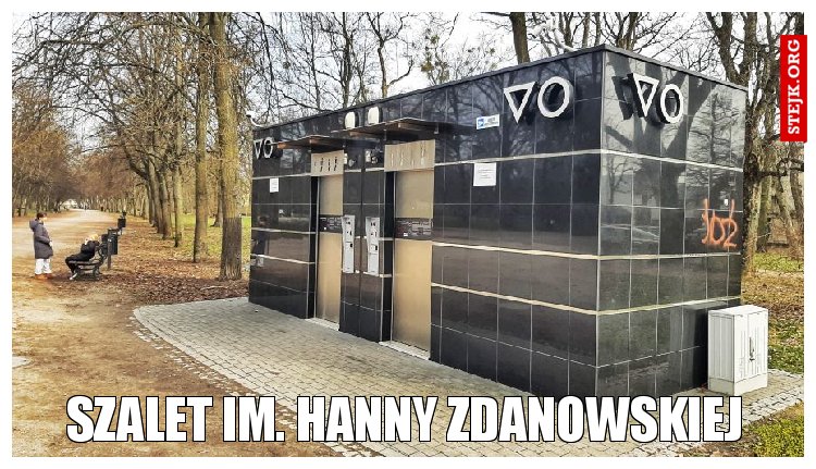 Szalet im. Hanny Zdanowskiej