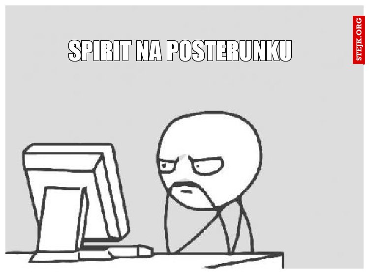 Spirit na posterunku 