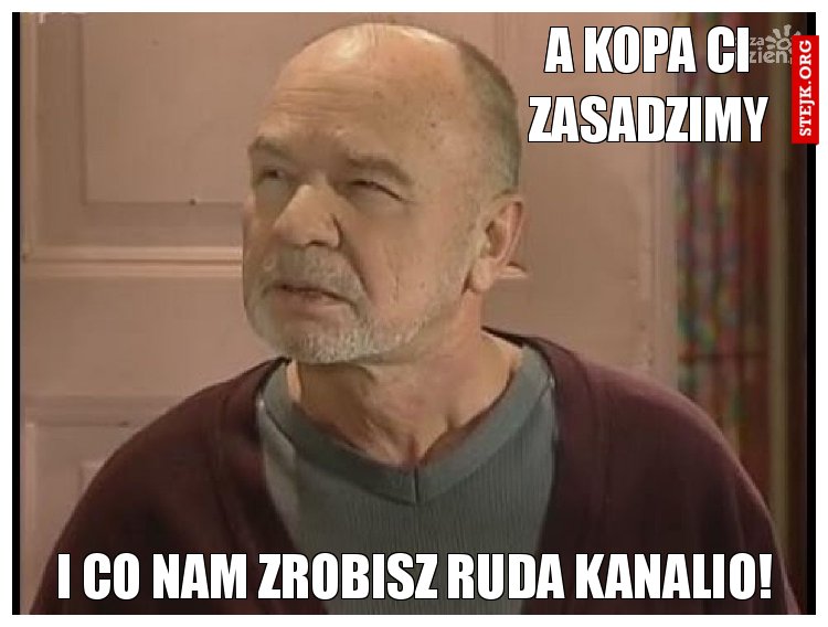 A kopa Ci zasadzimy