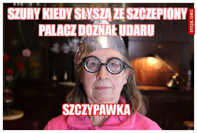 szury kiedy słyszą ze szczepiony palacz doznał udaru 
