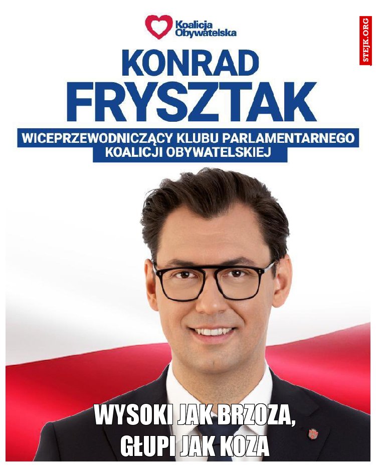 Wysoki jak brzoza, głupi jak koza