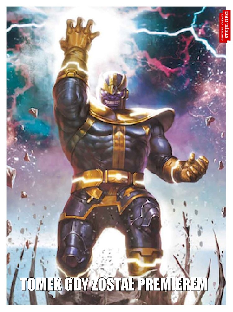 Tomek gdy został premierem 