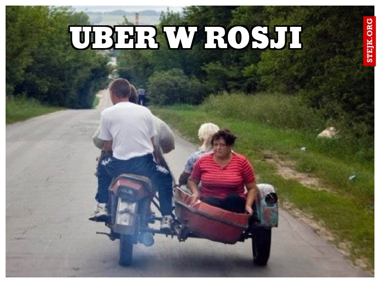 Uber w Rosji 