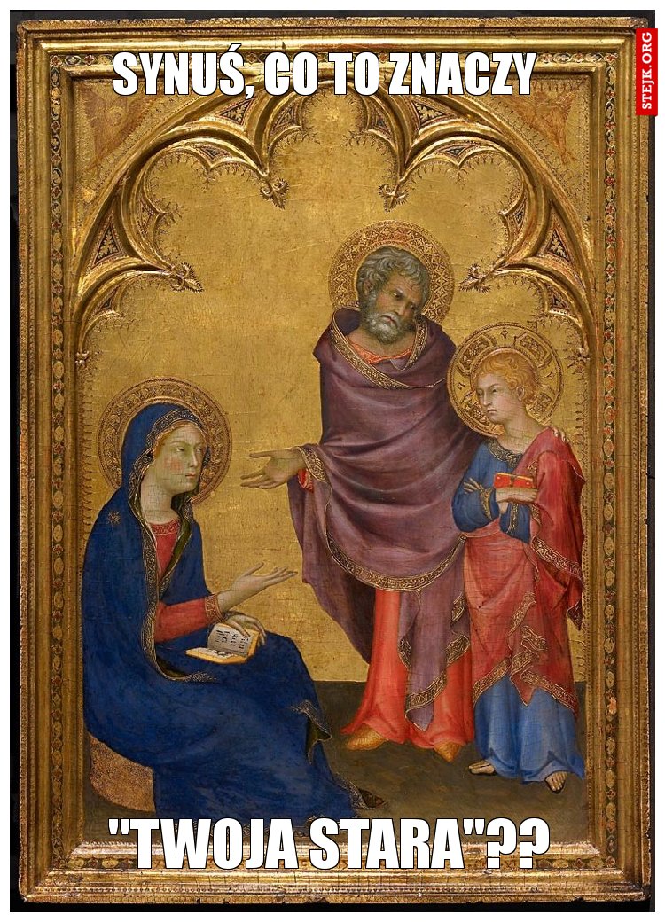 synuś, co to znaczy 