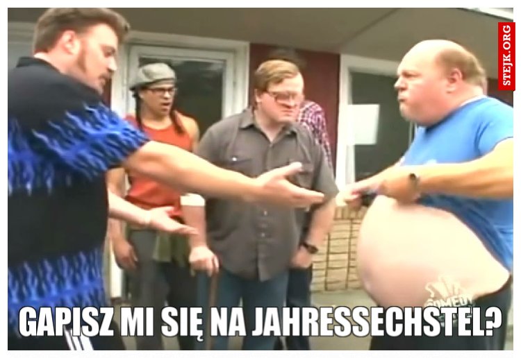 Gapisz mi się na Jahressechstel? 