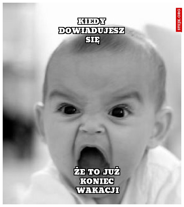 Koniec wakacji