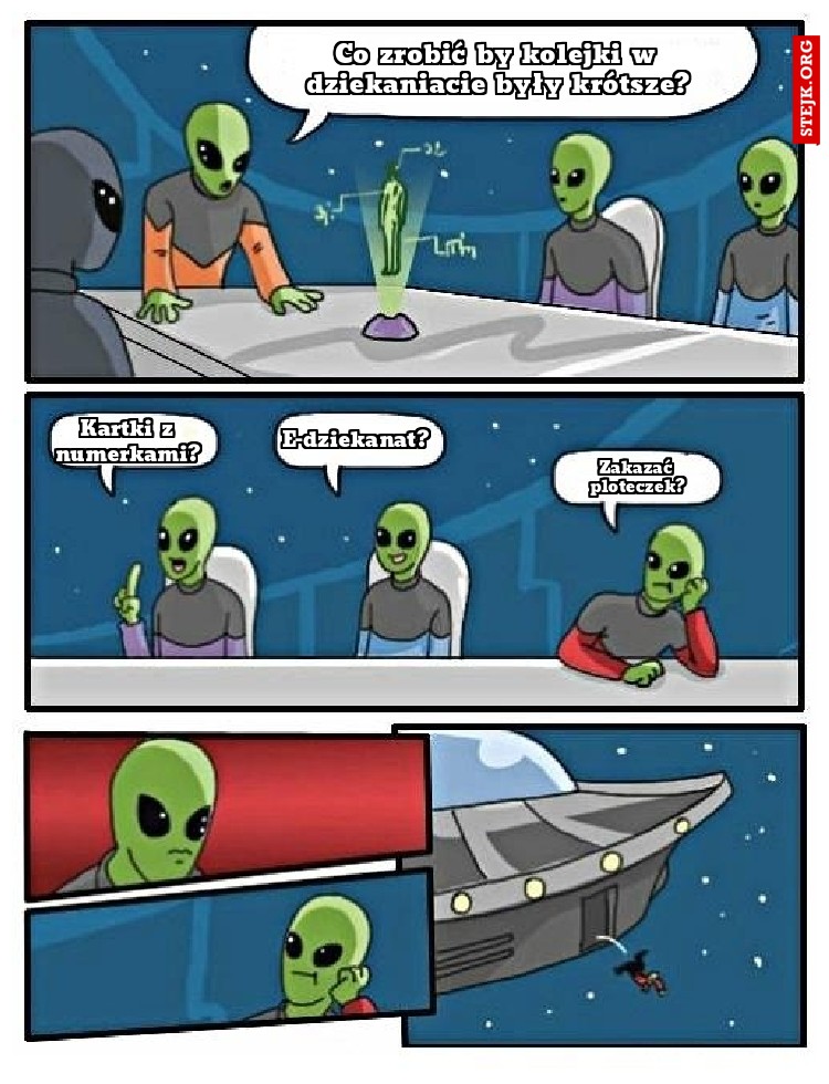 Co zrobić by kolejki w dziekaniacie były krótsze?