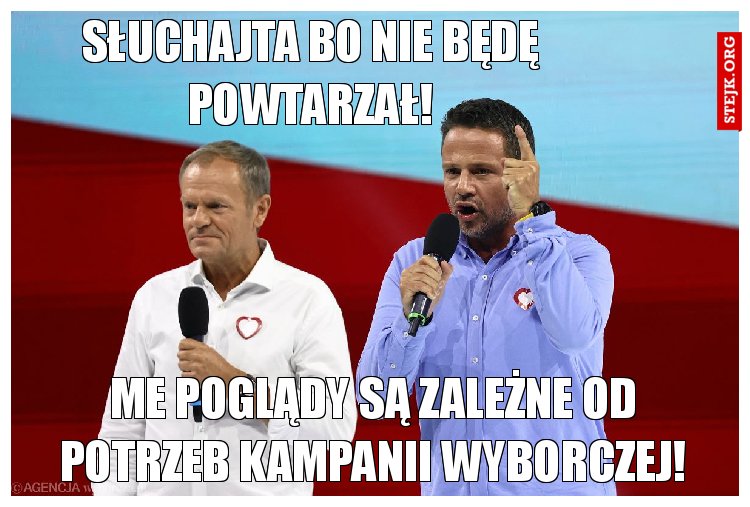 Słuchajta bo nie będę powtarzał!