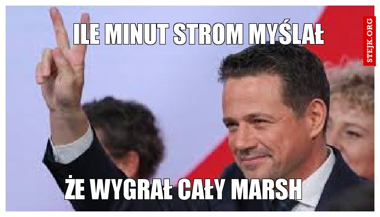 ILE MINUT STROM MYŚLAŁ 