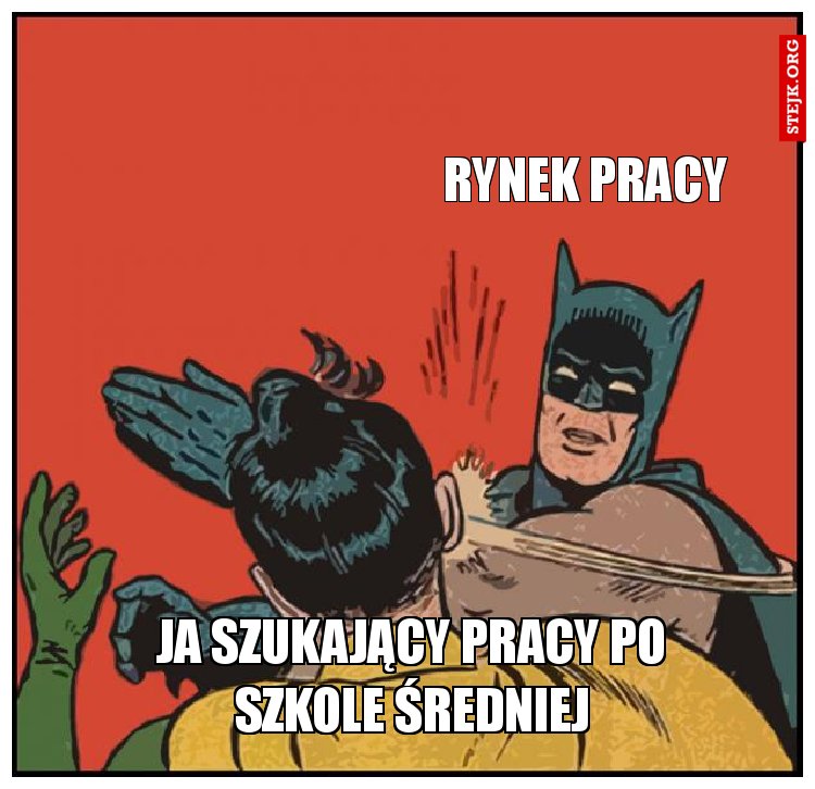 Trudno jest znaleźć pracę