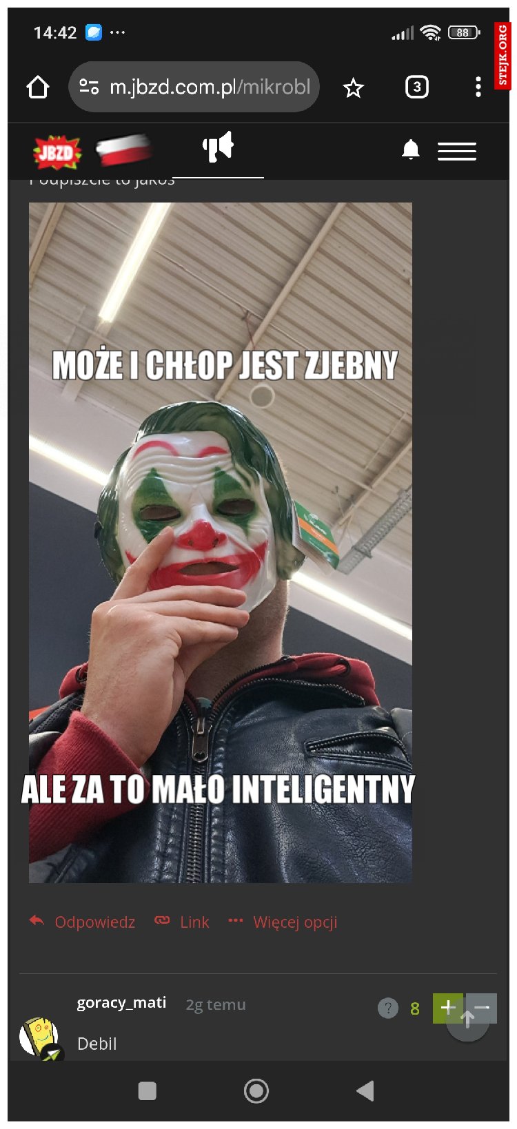 Może i chłop jest zjebny