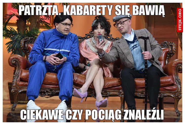 Patrzta. Kabarety się bawią