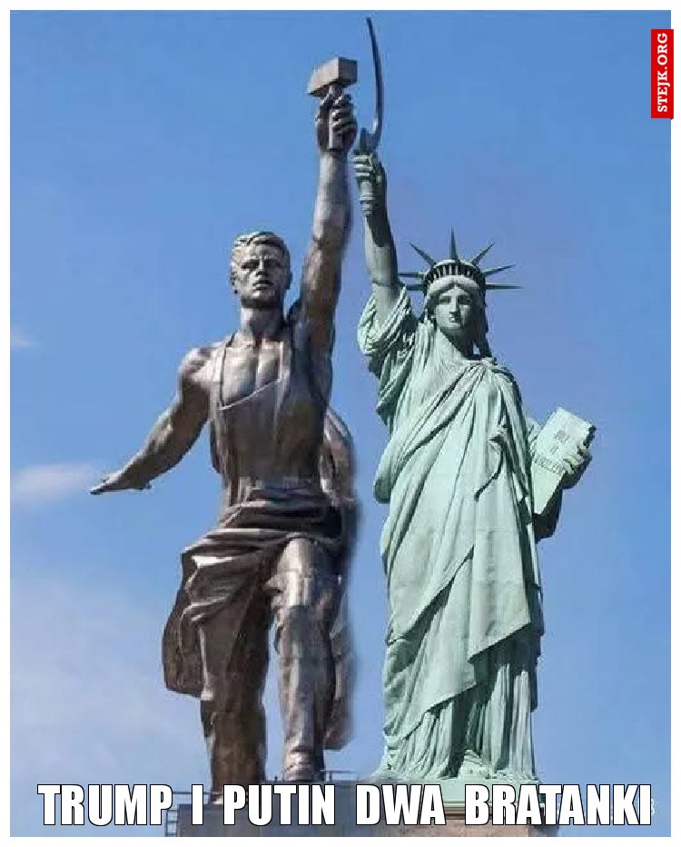 Trump  i  Putin  dwa  bratanki