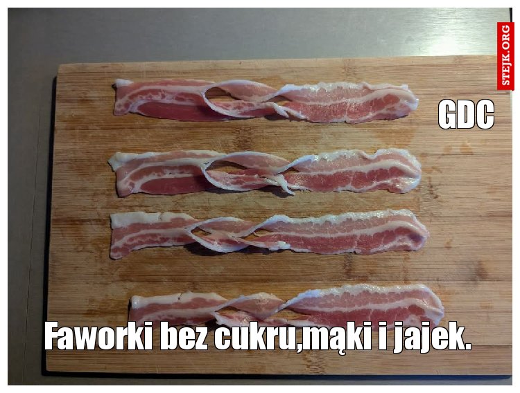 Faworki bez cukru,mąki i jajek.