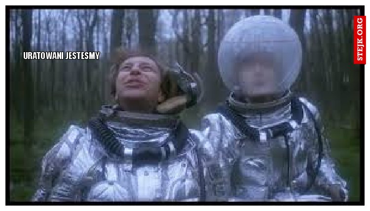 Uratowani jestesmy