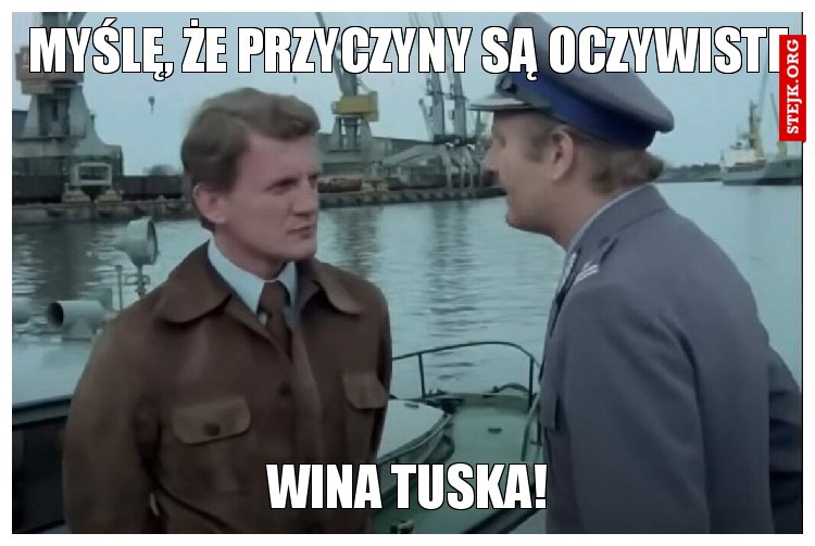 Myślę, że przyczyny są oczywiste