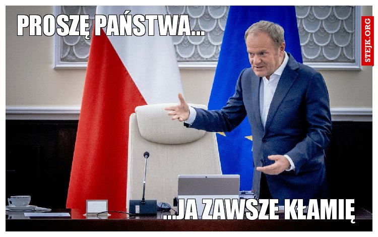 Proszę państwa...