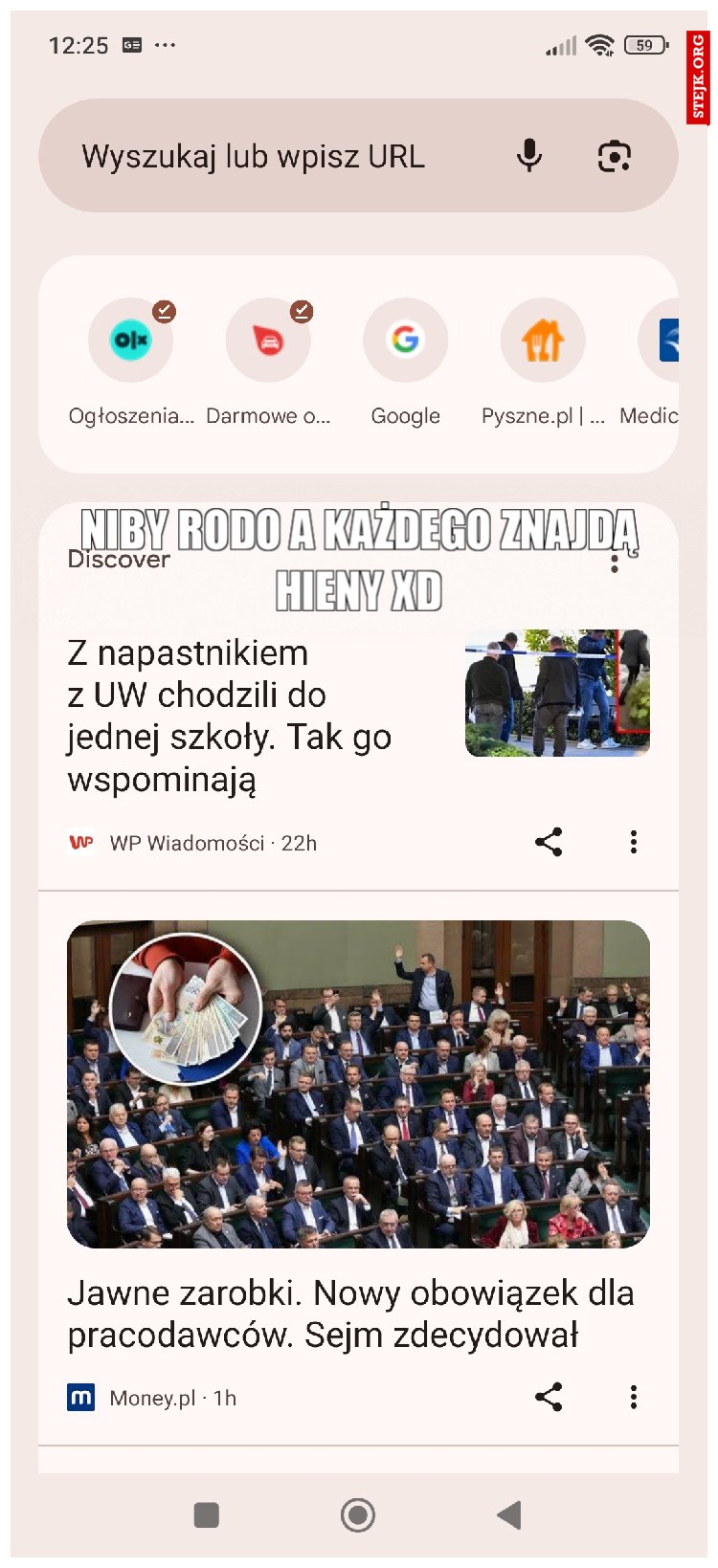 Niby rodo a każdego znajdą hieny xD