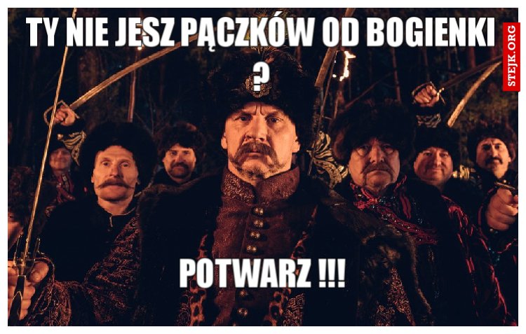 TY NIE JESZ PĄCZKÓW OD BOGIENKI ?