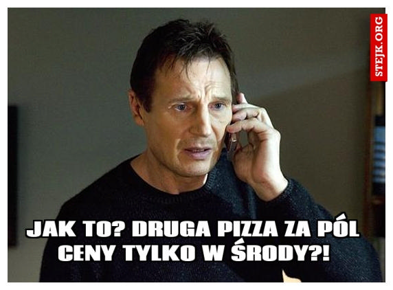 PIZZA ZA PÓŁ CENY