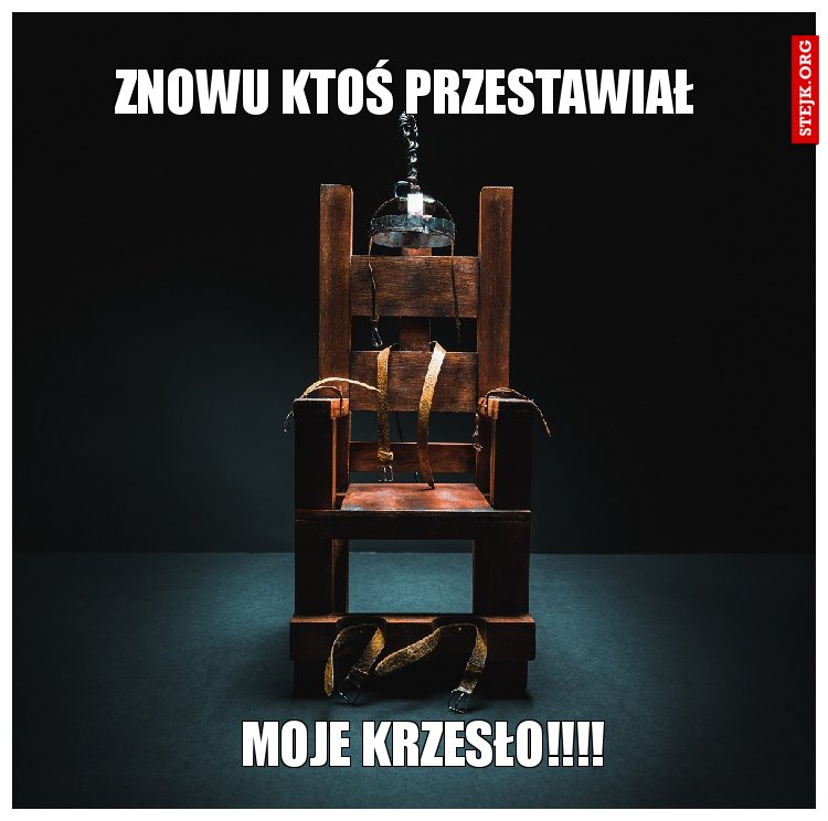 Znowu ktoś przestawiał 