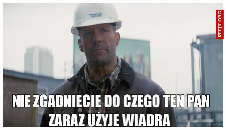 Nie zgadniecie do czego ten pan zaraz użyje wiadra 