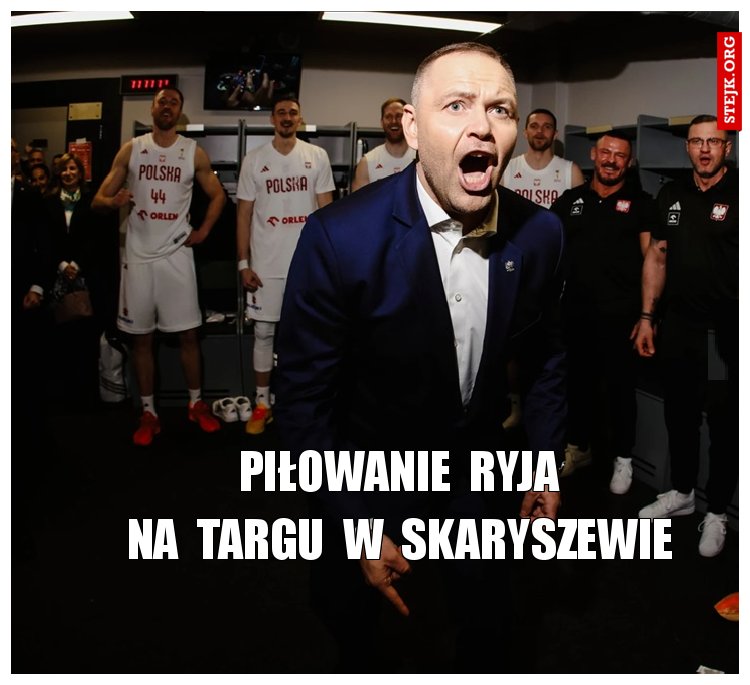 piłowanie  ryja
