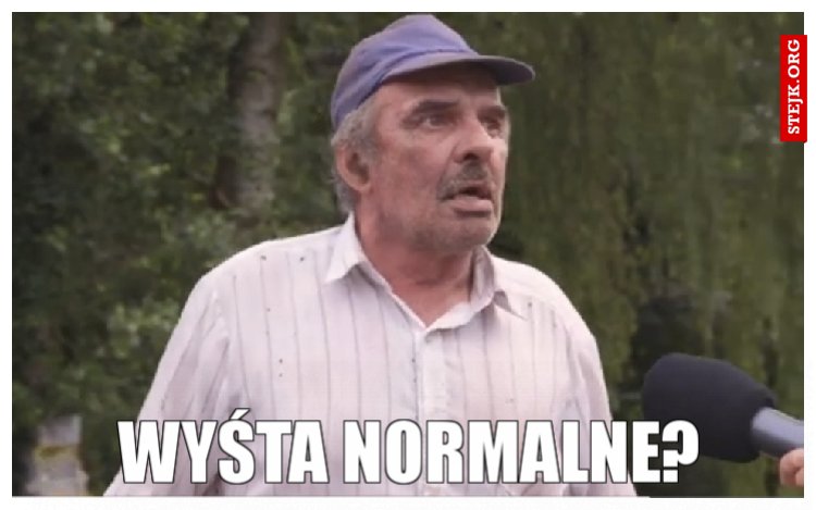 WYŚTA NORMALNE? 