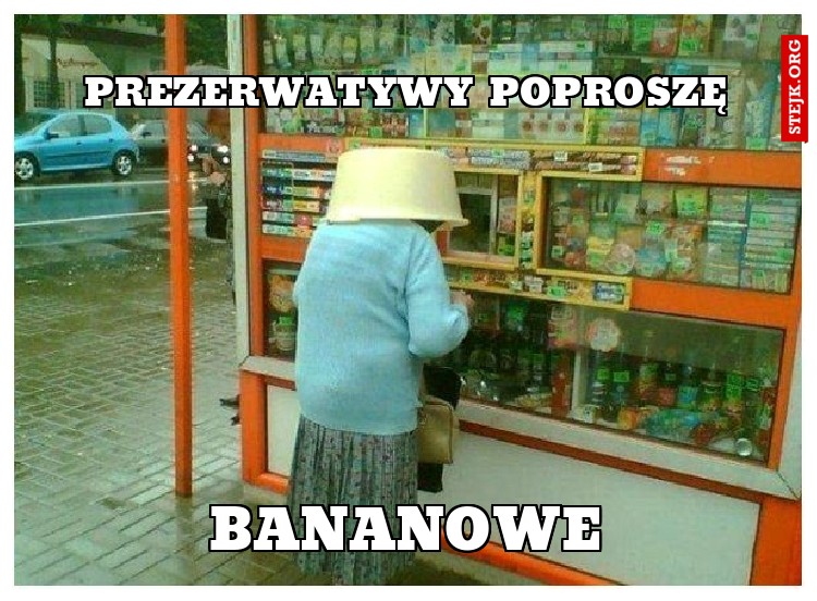 Prezerwatywy poproszę