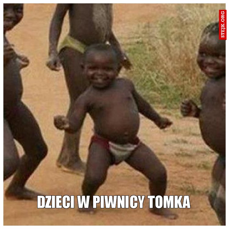 Dzieci w piwnicy tomka